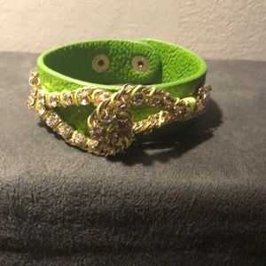 A Lime Green Bracelet